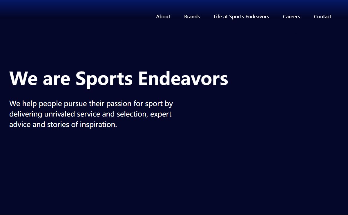 Sports Endeavors