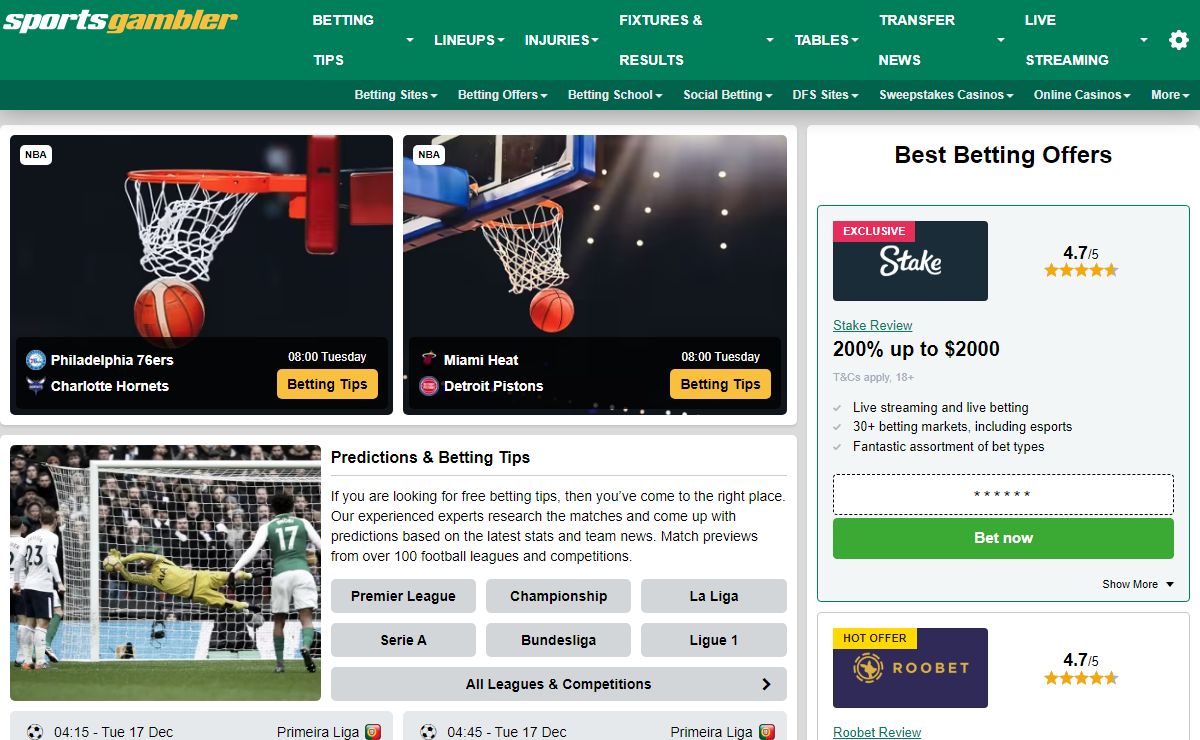 Sportsgambler.com: The Ultimate Sports Betting Guide