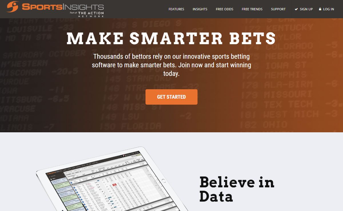 Sports Insights | NFL, NCAAF, NBA, NCAAB, MLB Betting Trends | Sports Betting Analytics