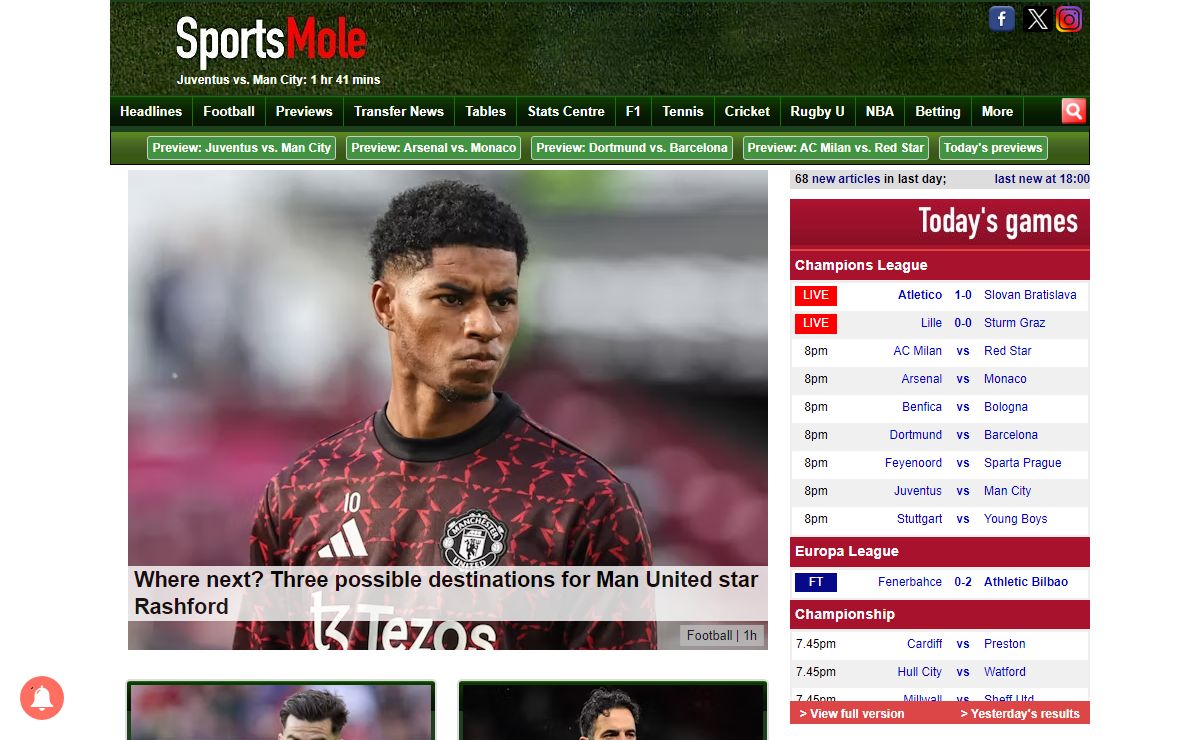 Football News, Previews, Predictions, Transfers