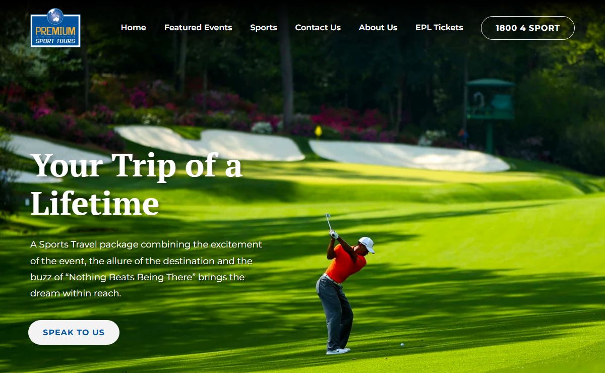 Home - Premium Sport Tours