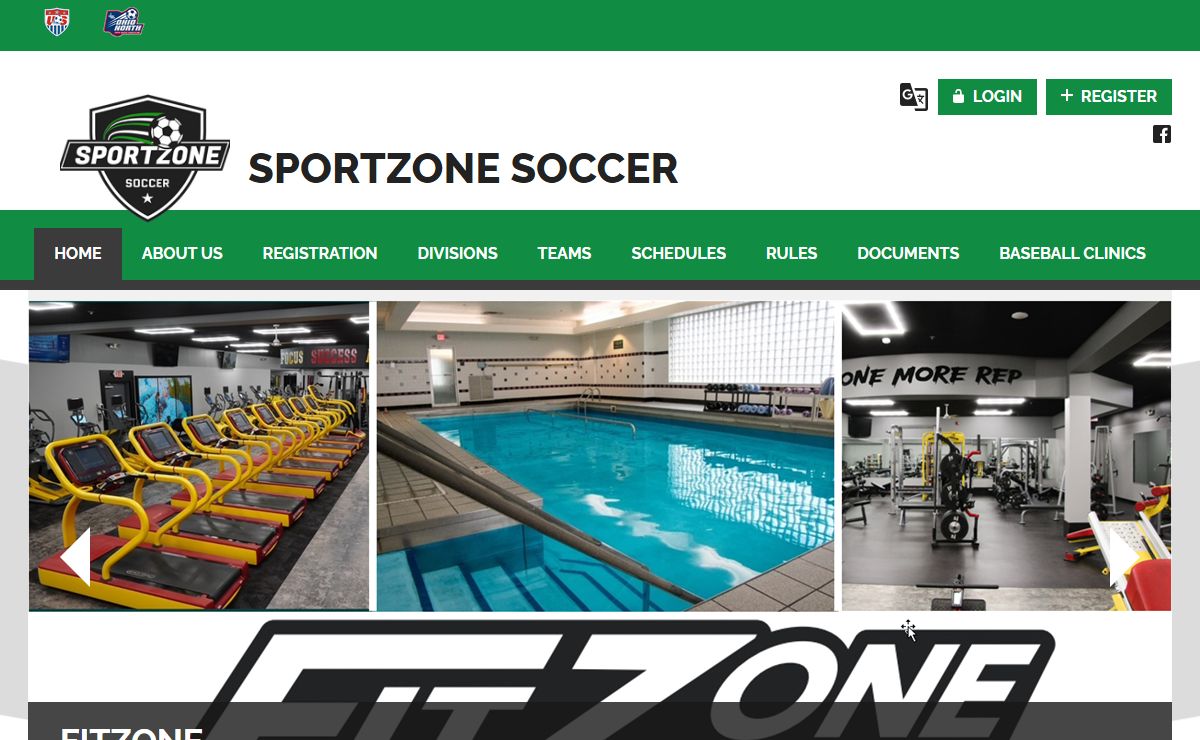 Sportzone Soccer > Home