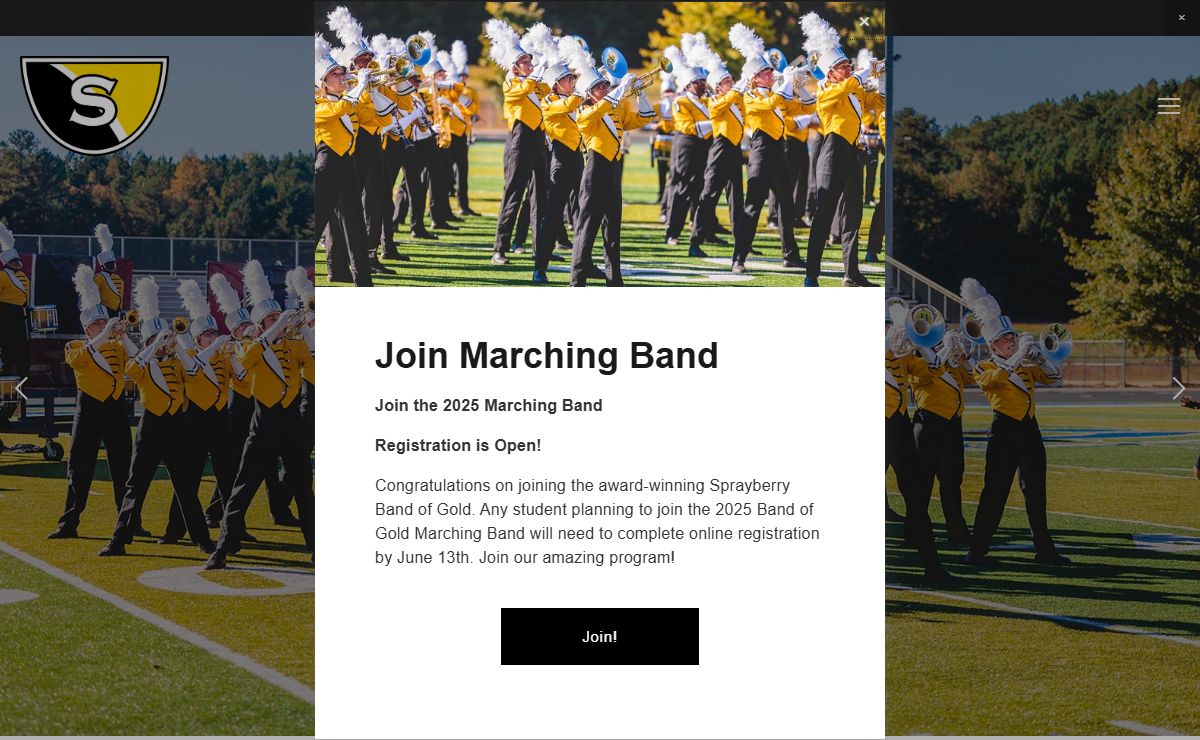 Sprayberry Band of Gold