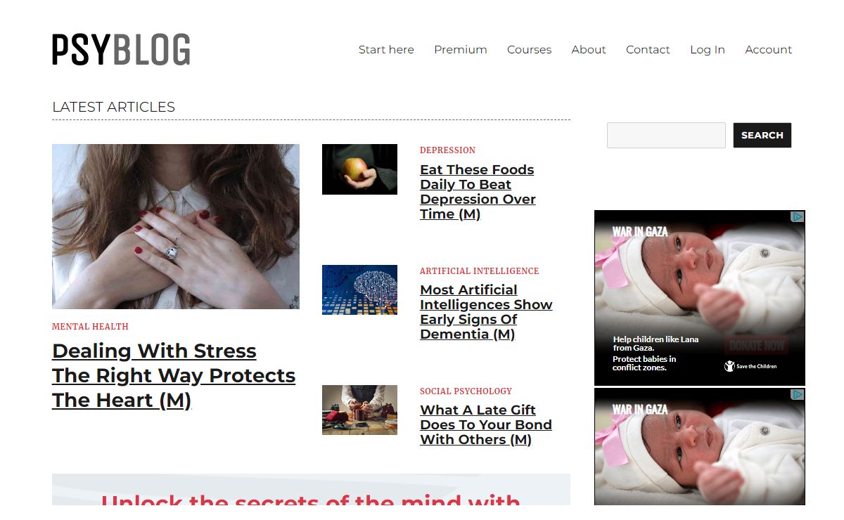 PsyBlog - Understand Your Mind With The Science Of Psychology