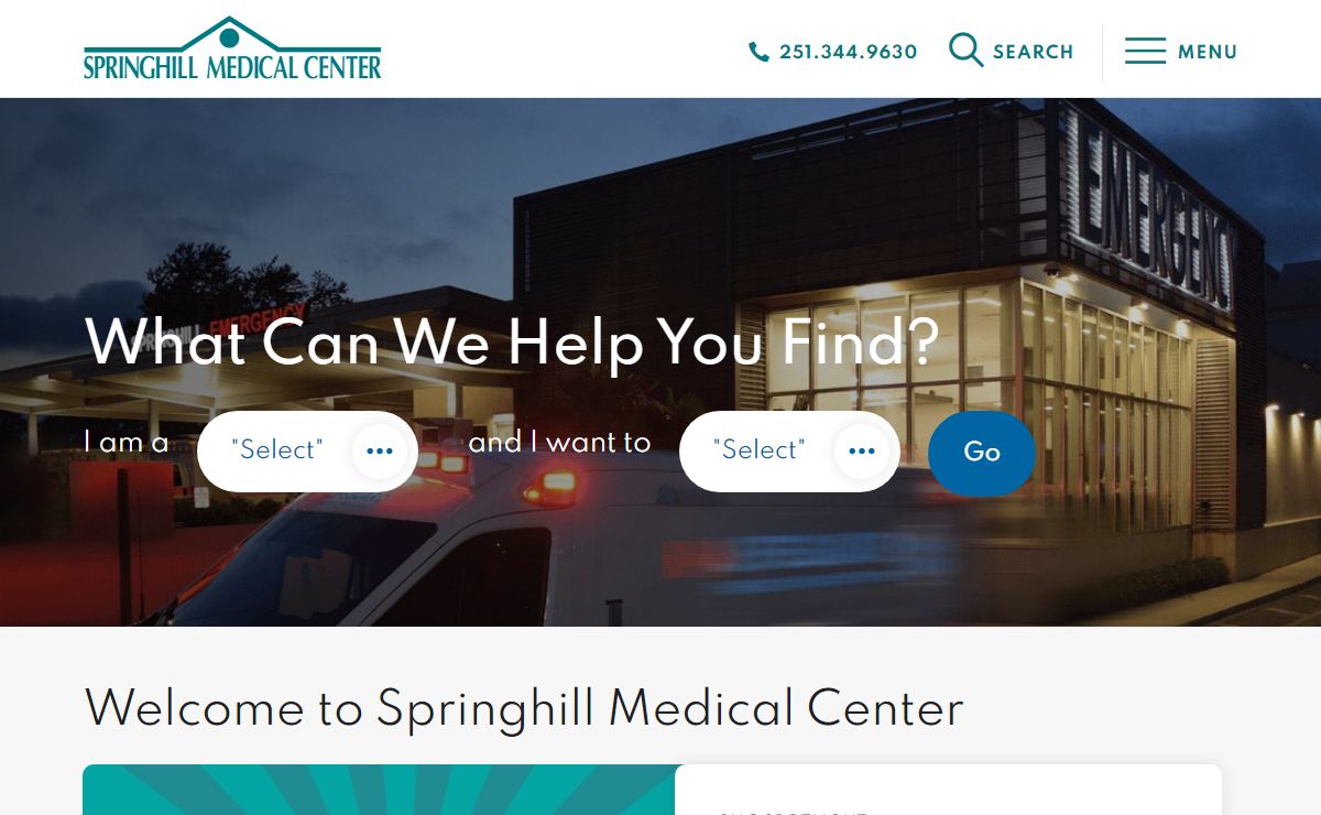 Springhill Medical Center, Mobile AL