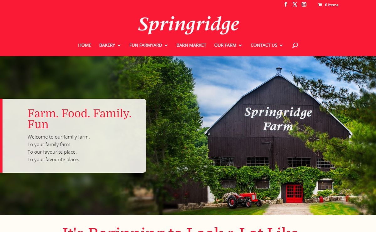 Springridge Farm | Welcome to our family farm