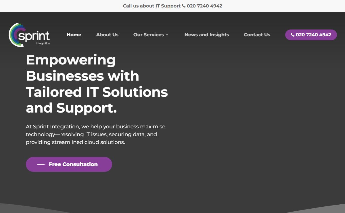 London's Best IT Support Services Company | Sprint Integration