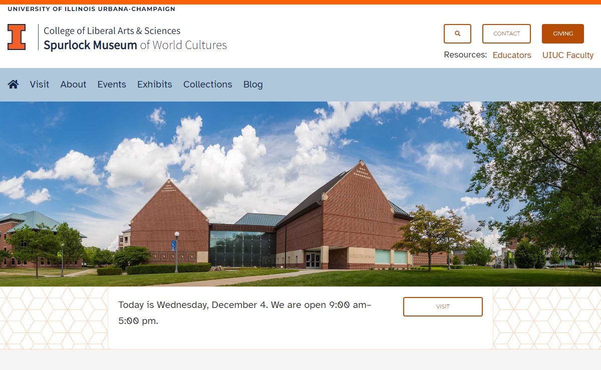 Spurlock Museum, U of I
