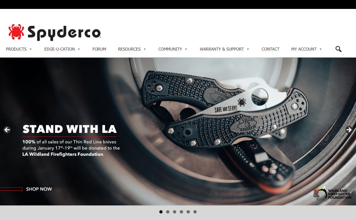 Home - Spyderco