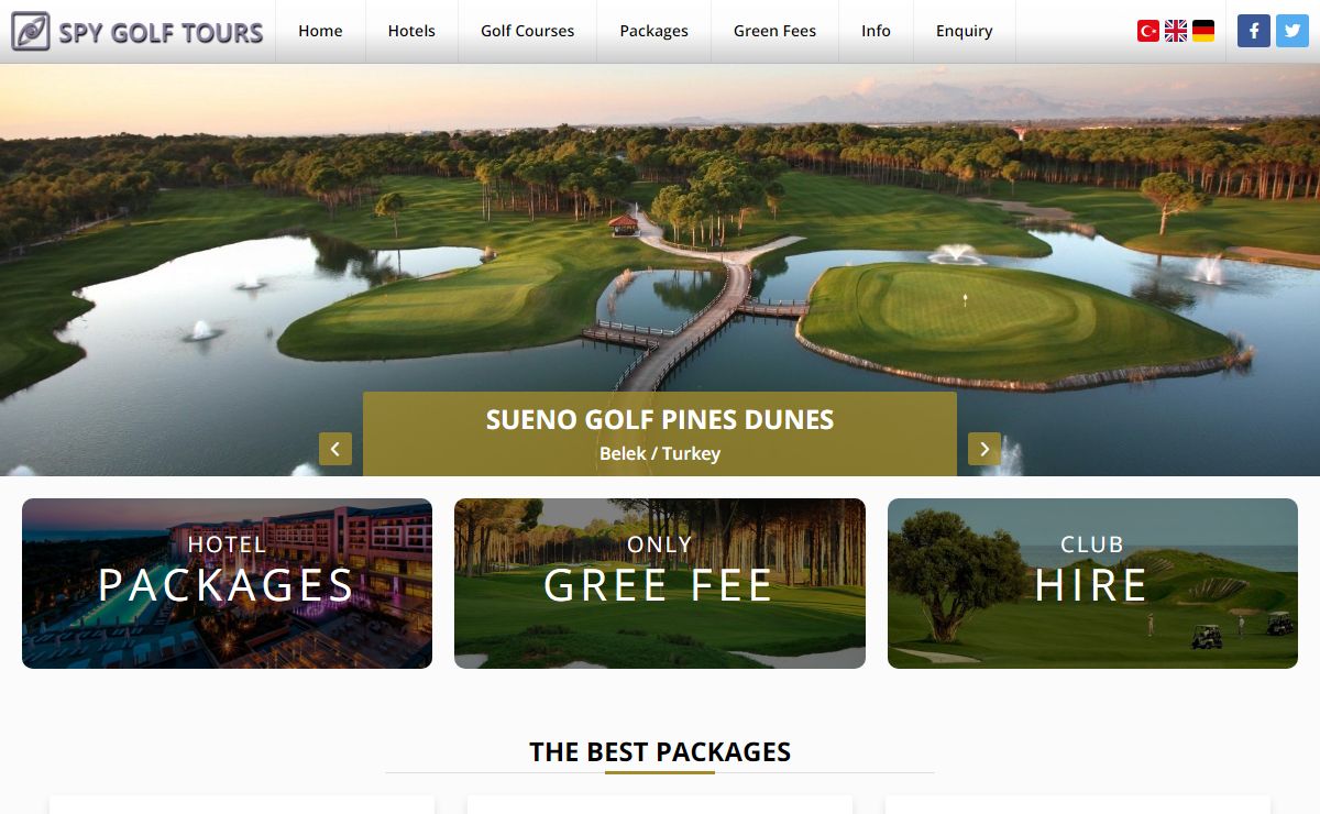 SPY Golf - Golf in Turkey - Golf in Belek