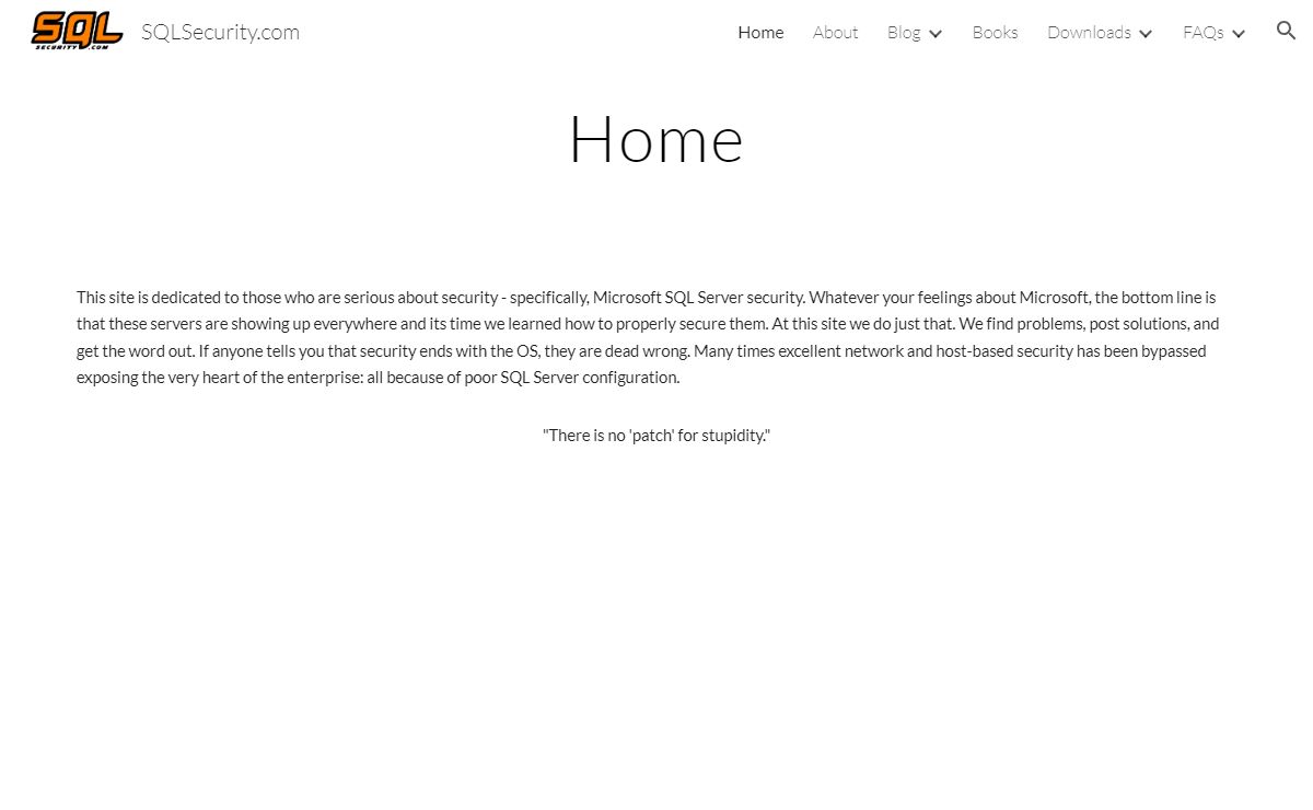 SQLSecurity.com