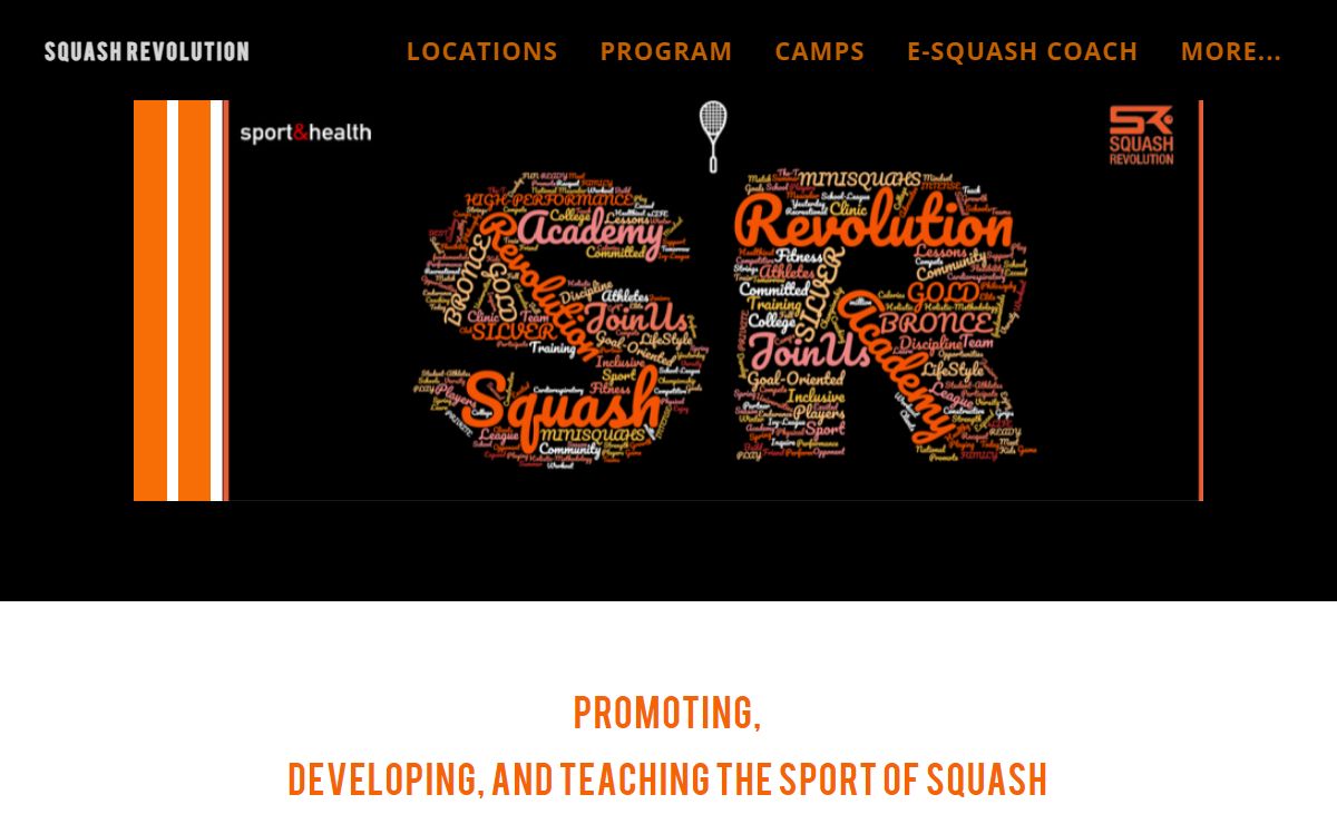 SQUASH REVOLUTION - Squash Revolution - Promoting the Sport of Squash