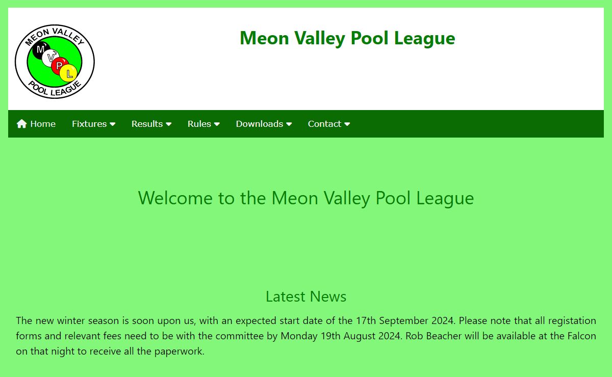Meon Valley Pool League