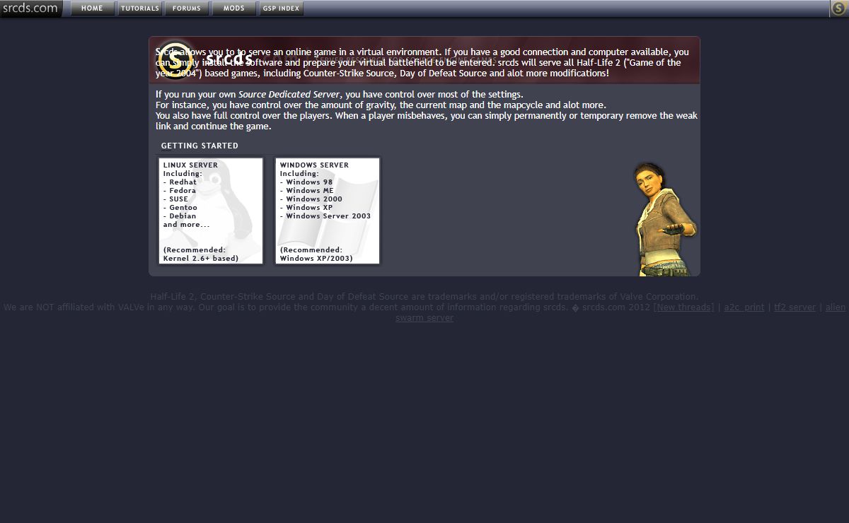 Source Dedicated Server (srcds)