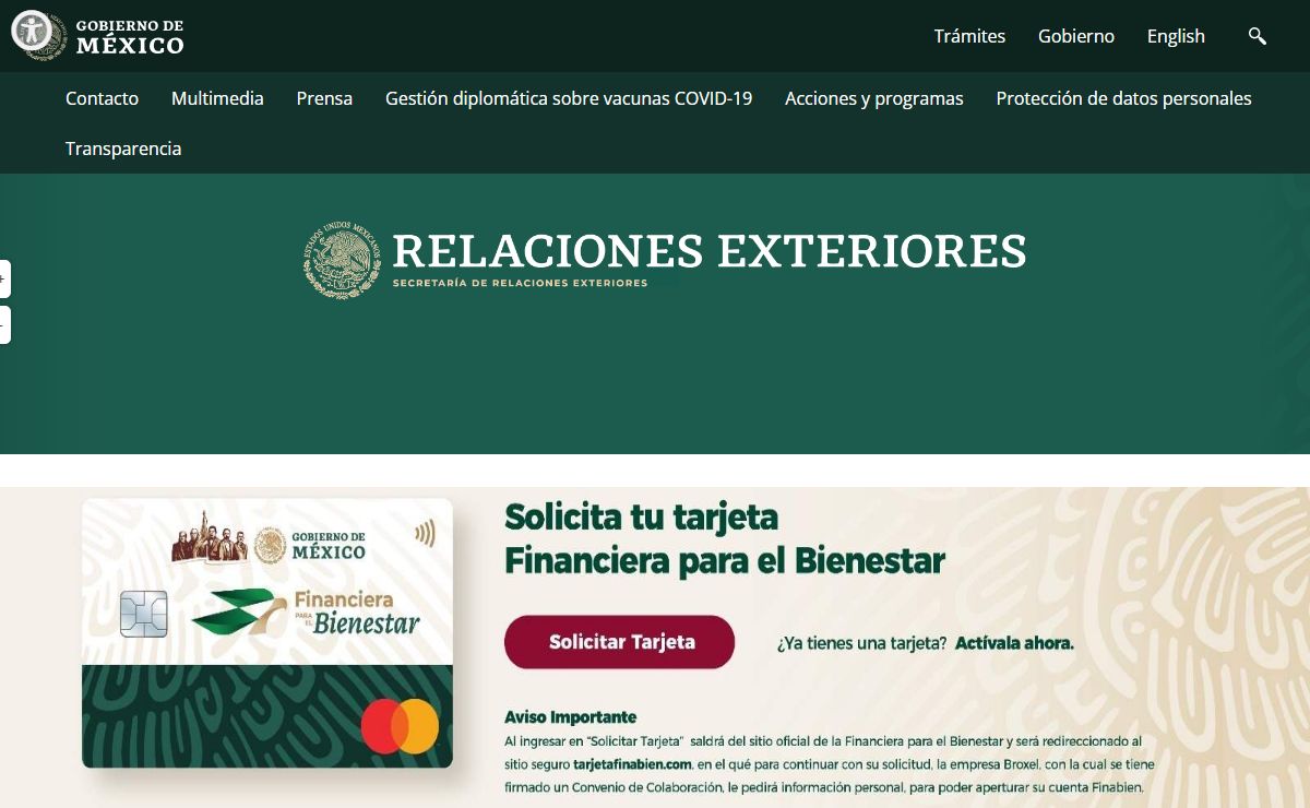 Secretaría de Relaciones Exteriores | Gobierno | gob.mx