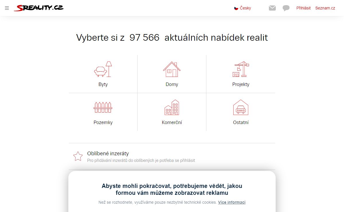 Sreality.cz • reality a nemovitosti z celé ČR
