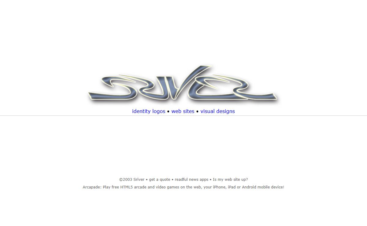 Sriver - user design : logo, web site, visual