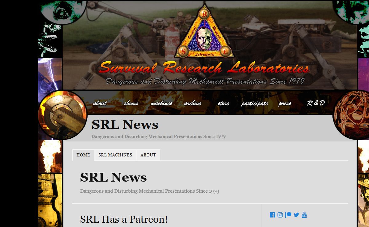 SRL - Survival Research Labs