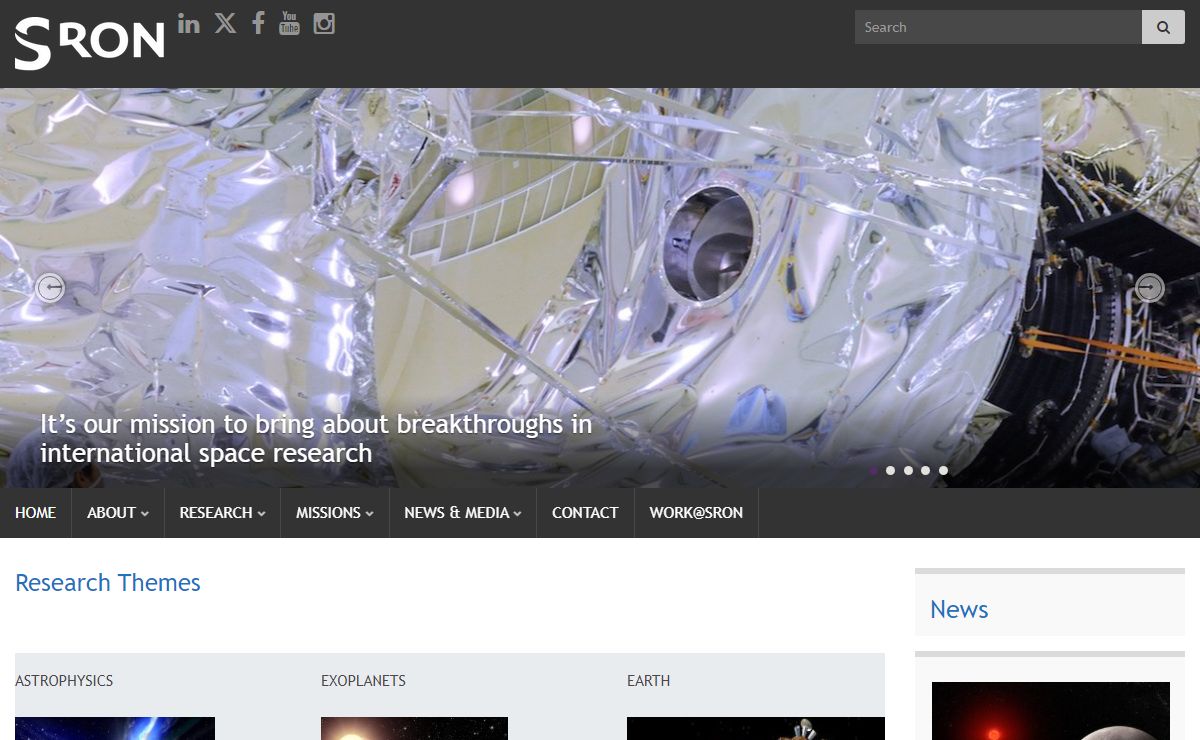 Research Themes - SRON Netherlands Institute for Space Research