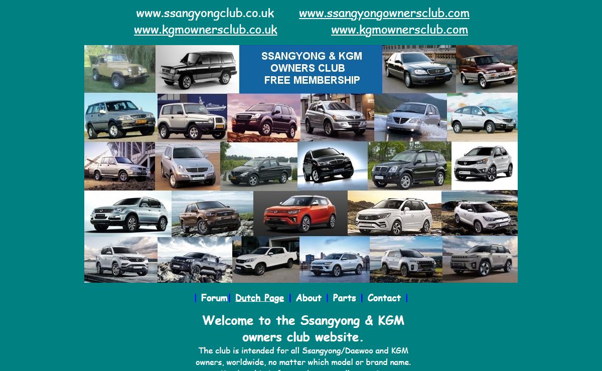 Ssangyong Owners Club