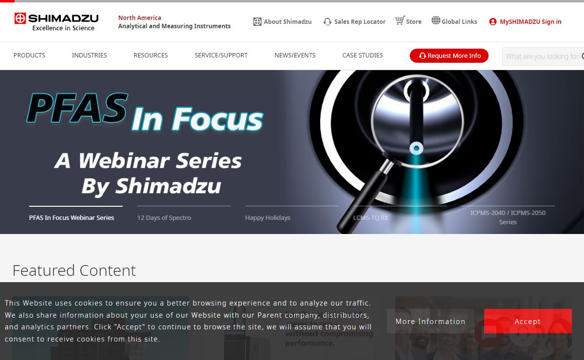 Advanced Analytical Solutions for Industries | SHIMADZU