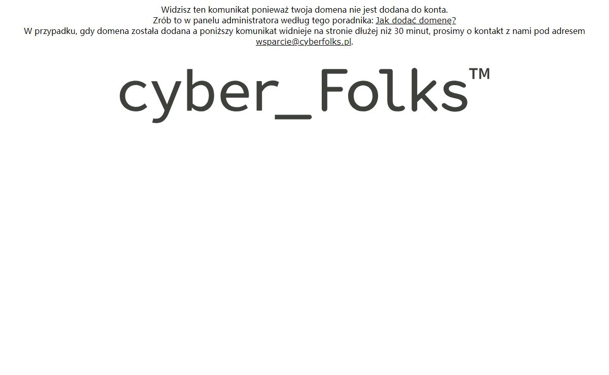 Cyber_Folks Lepsza szybkość stron i wsparcie bez porównania