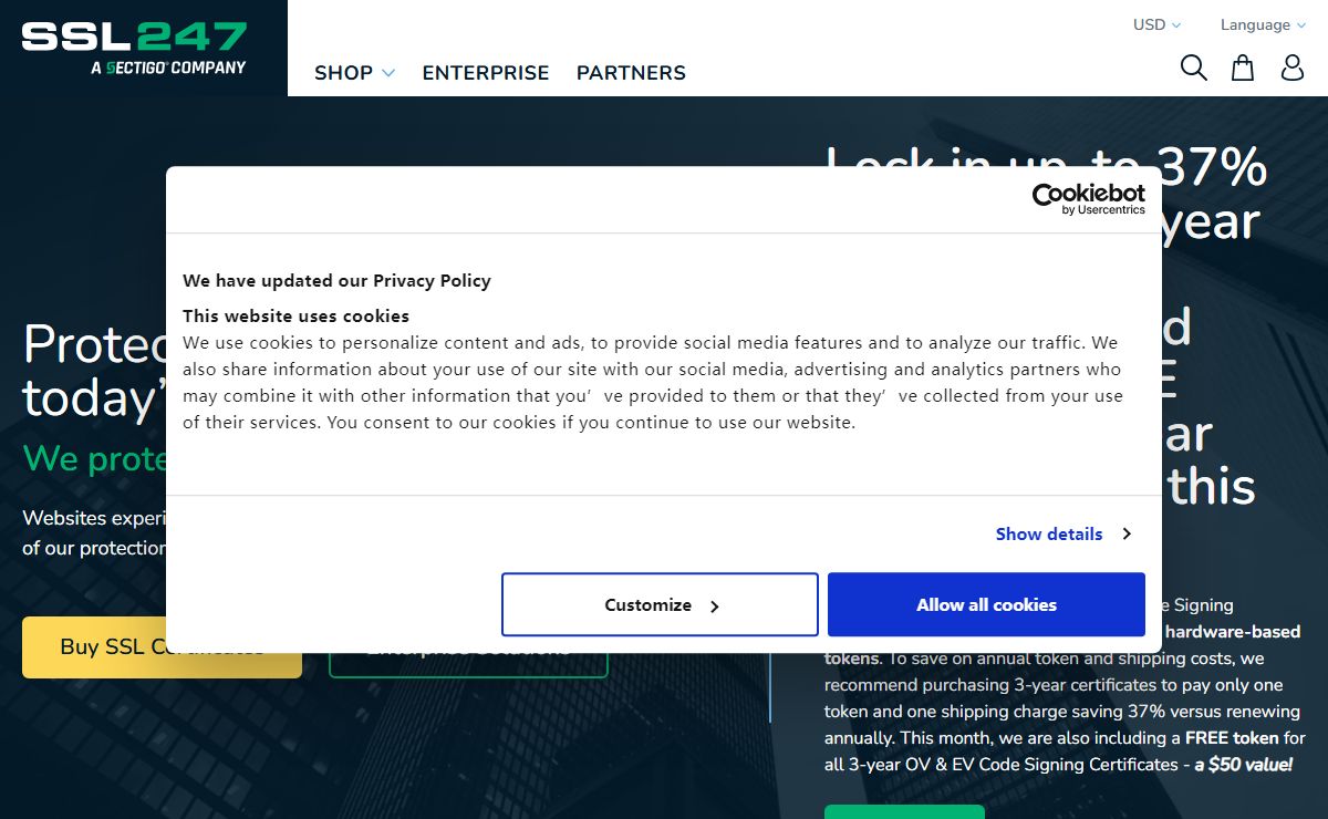 SSL Services & PKI Solutions - Web Security Solution | SSL247