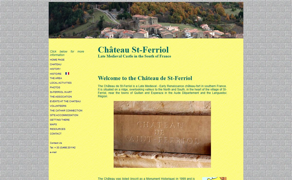Château St-Ferriol, A Late Medieval Castle in the South of France