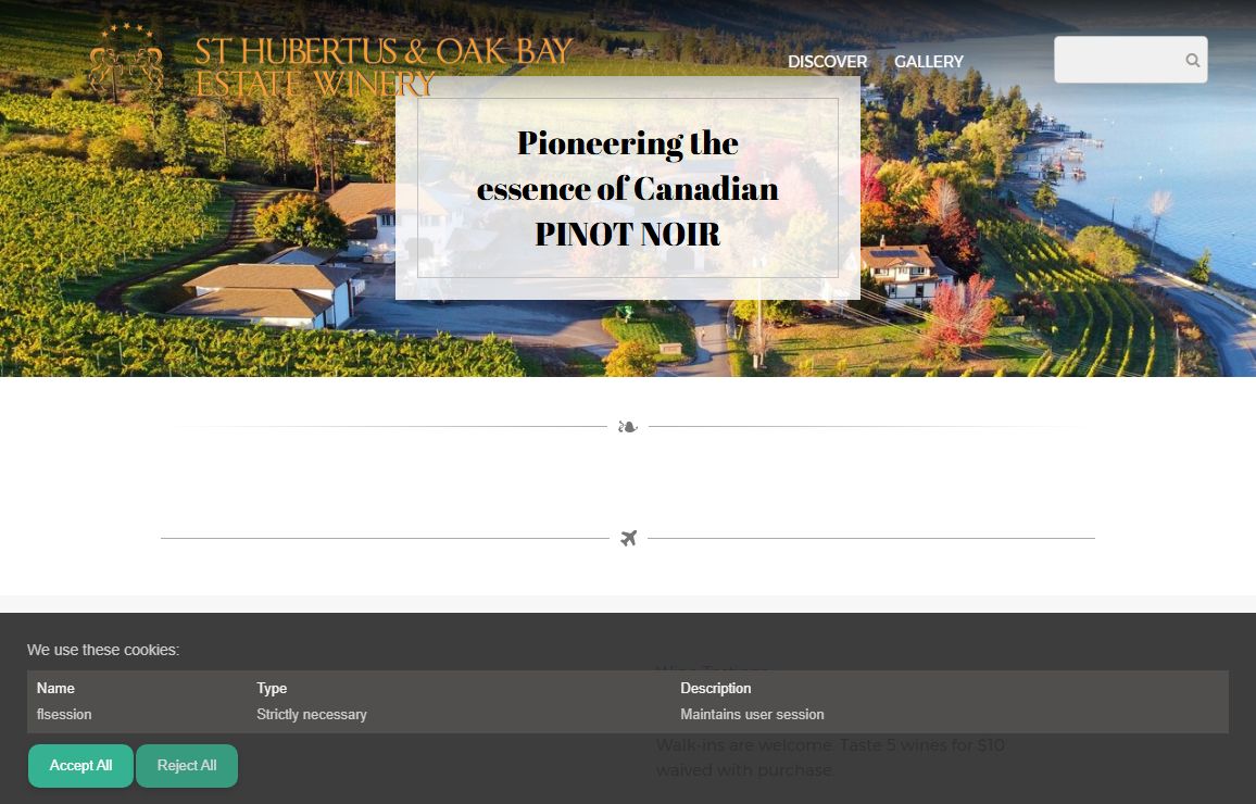 St Hubertus & Oak Bay Estate Winery