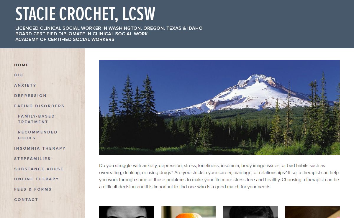 Stacie Crochet, Licensed Clinical Social Worker - Stacie Crochet, Licensed Clinical Social Worker