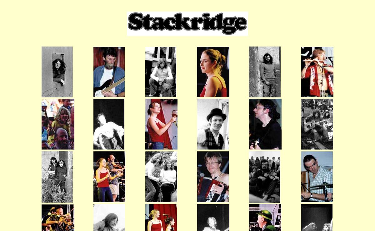Stackridge Home Page