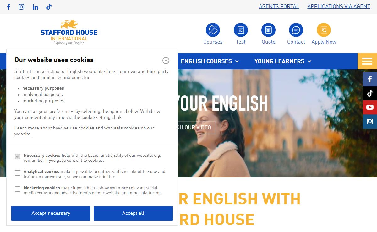 Stafford House International | English Schools in the UK