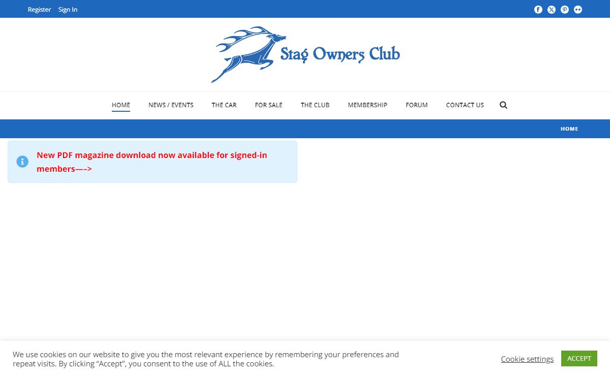 Stag Owners Club