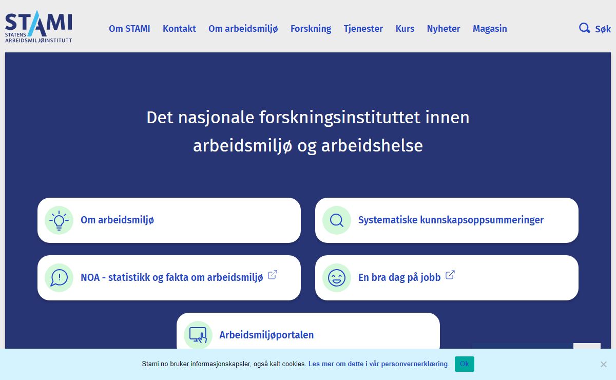 STAMI - Statens arbeidsmiljøinstitutt