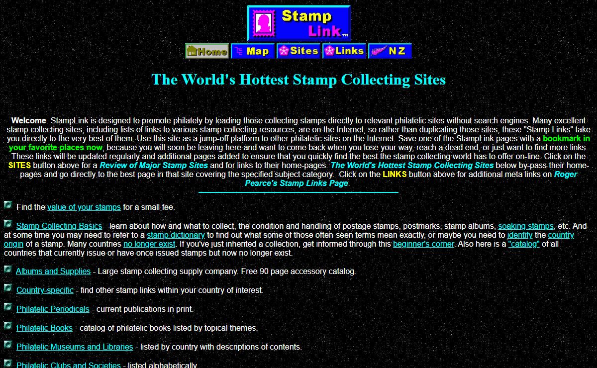 Stamp Link - Philately, Stamp Collecting's Best Site in its Category