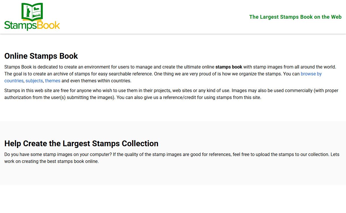 Stamps Book