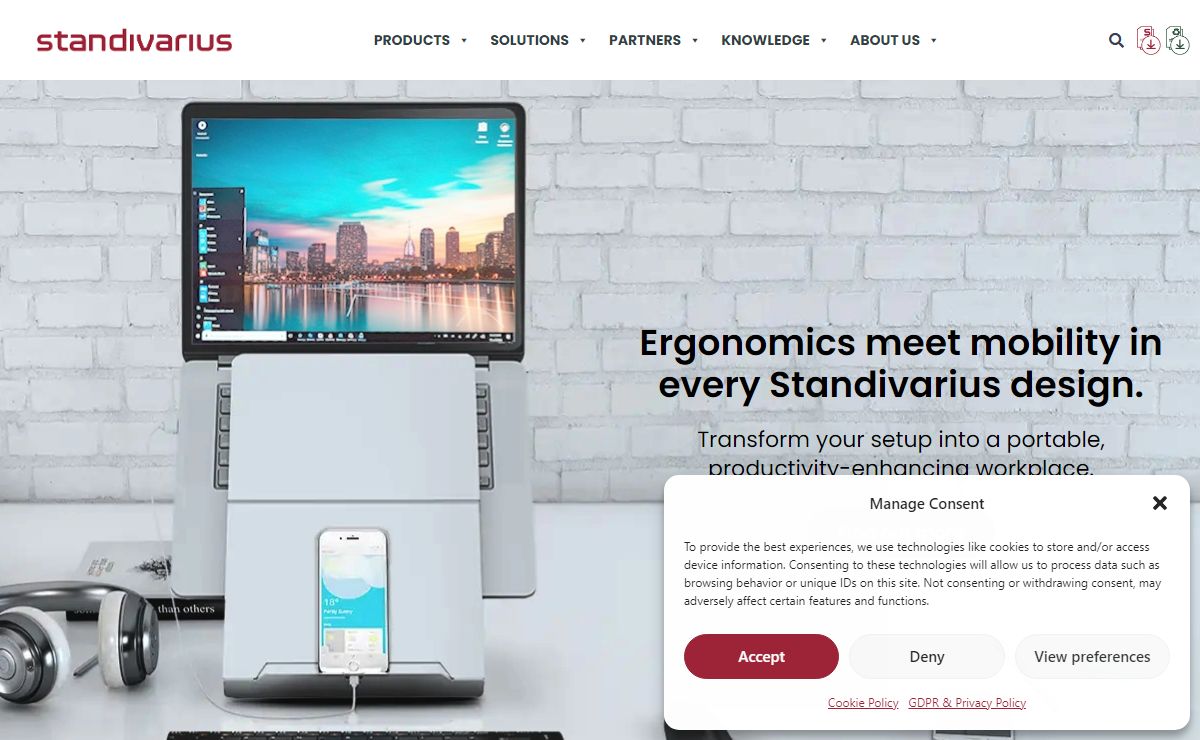 Home - standivarius mobile office ergonomics