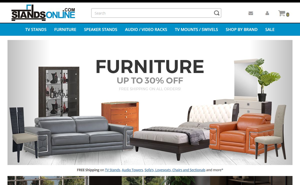 TV Stands, Furniture & Media Centers | Stand Online