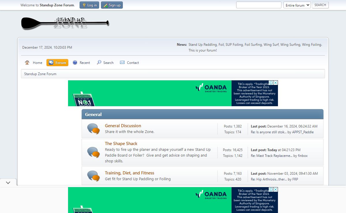 Standup Zone Forum - Index