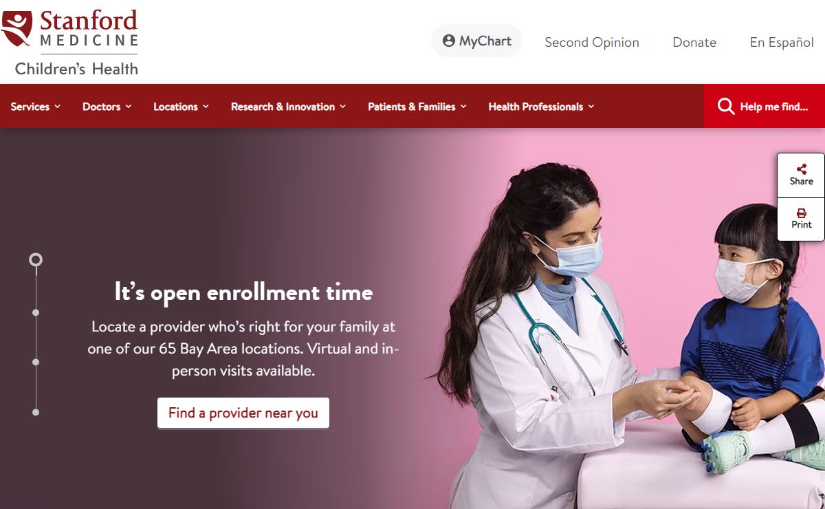 Stanford Medicine Children's Health