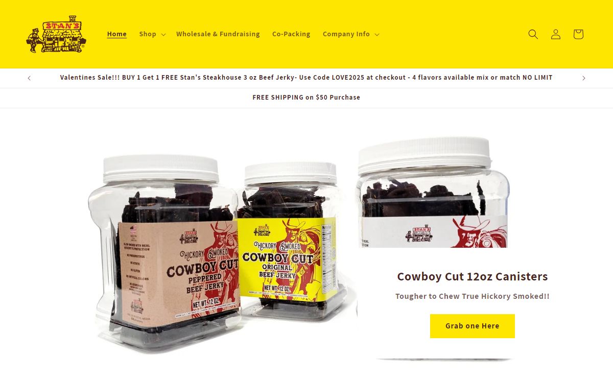 Stan's Beef Jerky