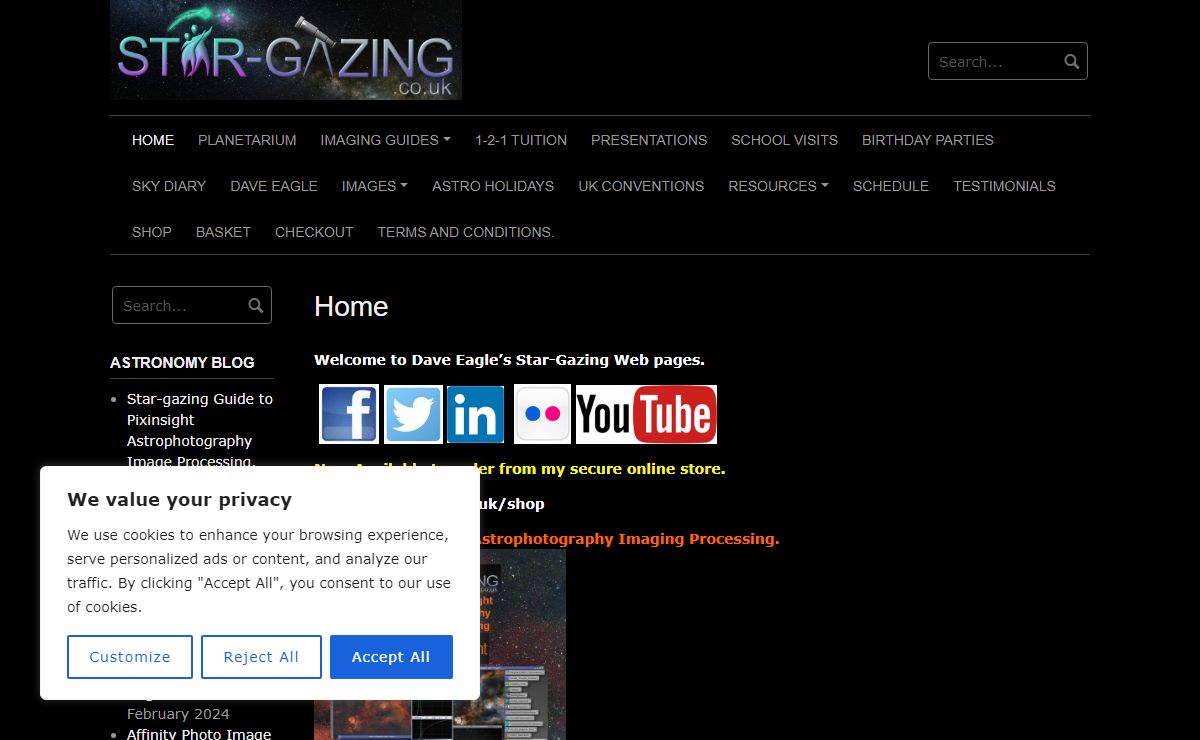 Star-Gazing – Encouraging Astronomy