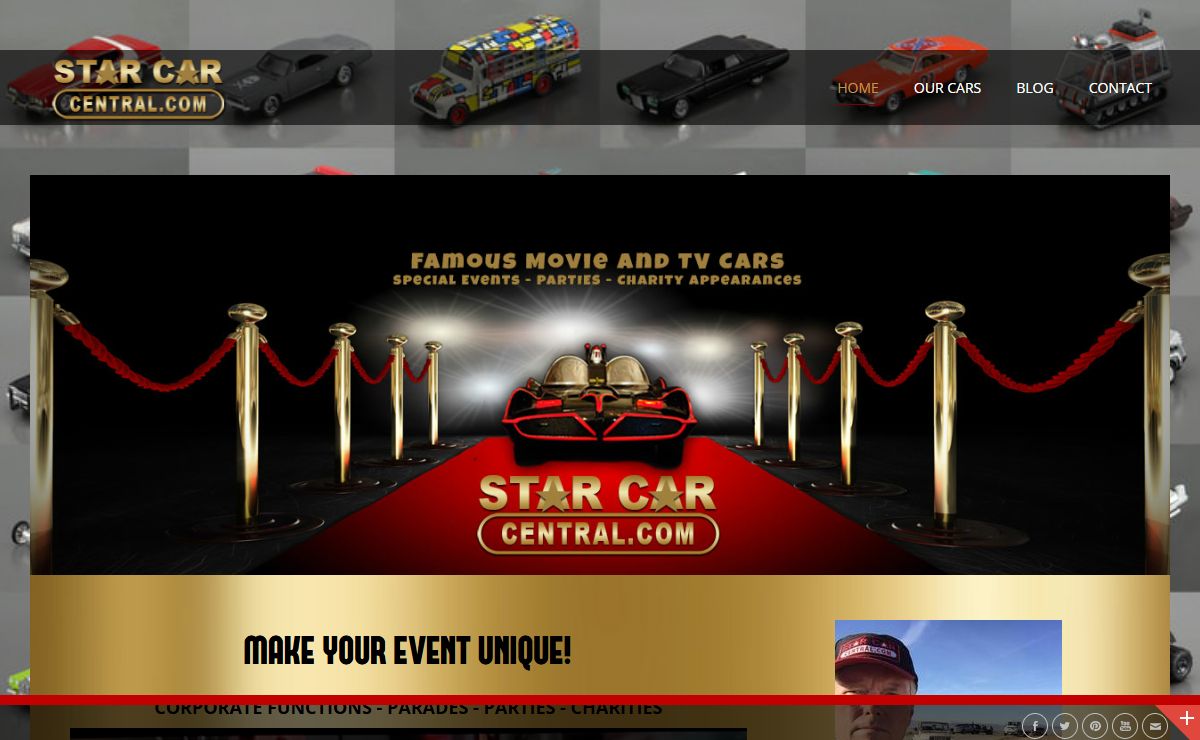 Star Car Central - Star Car Central Famous Movie and TV Cars