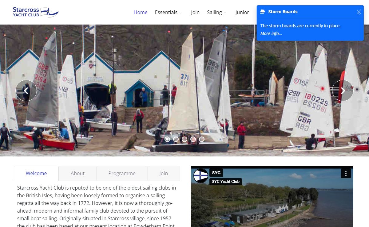 Home - Starcross Yacht Club
