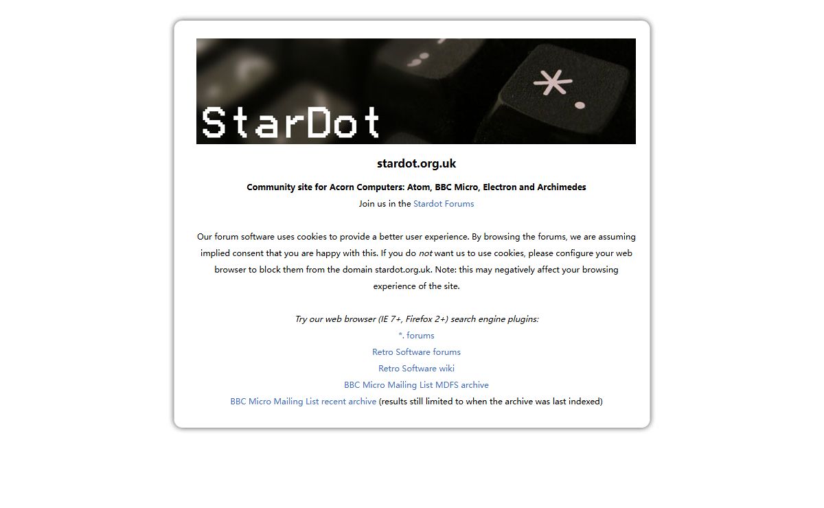 stardot.org.uk