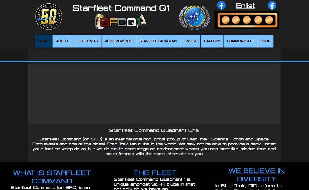 Star Trek Fan Club | Starfleet Command Quadrant One