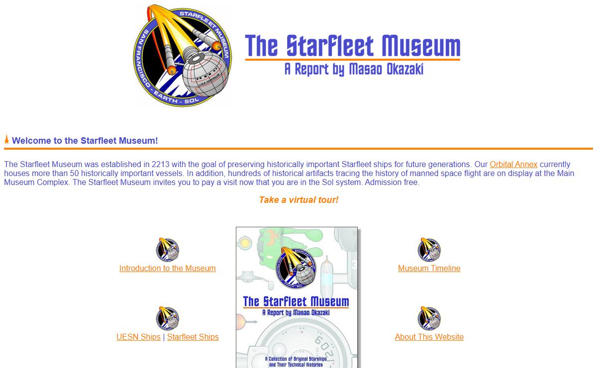 The Starfleet Museum - A Report by Masao Okazaki