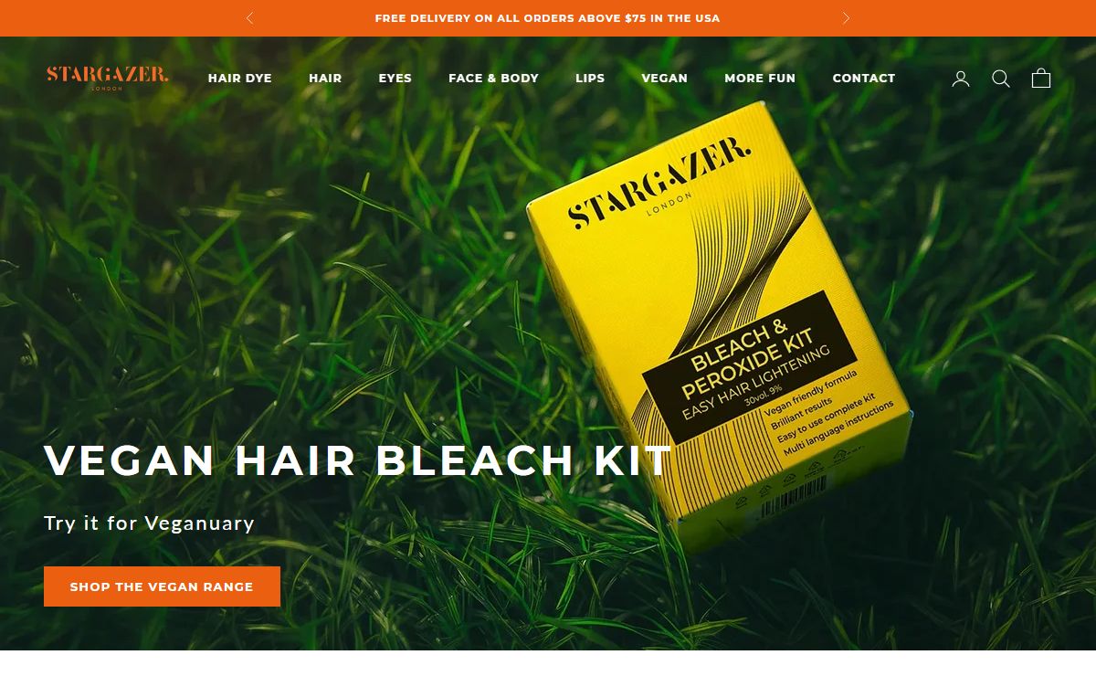 Stargazer Cruelty Free Makeup & Hair Dyes