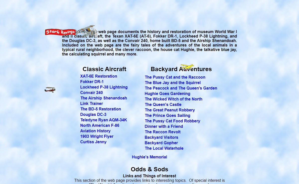 Classic Aircraft Restoration and Fairy Tales