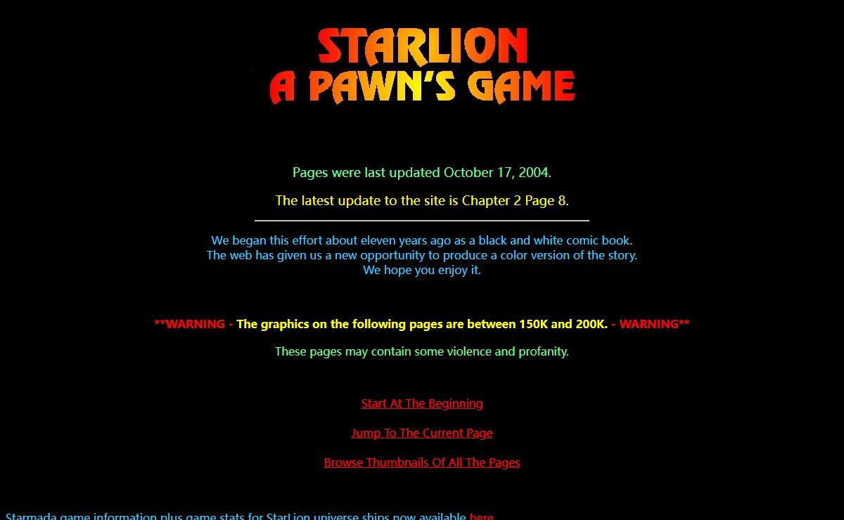 StarLion Home Page